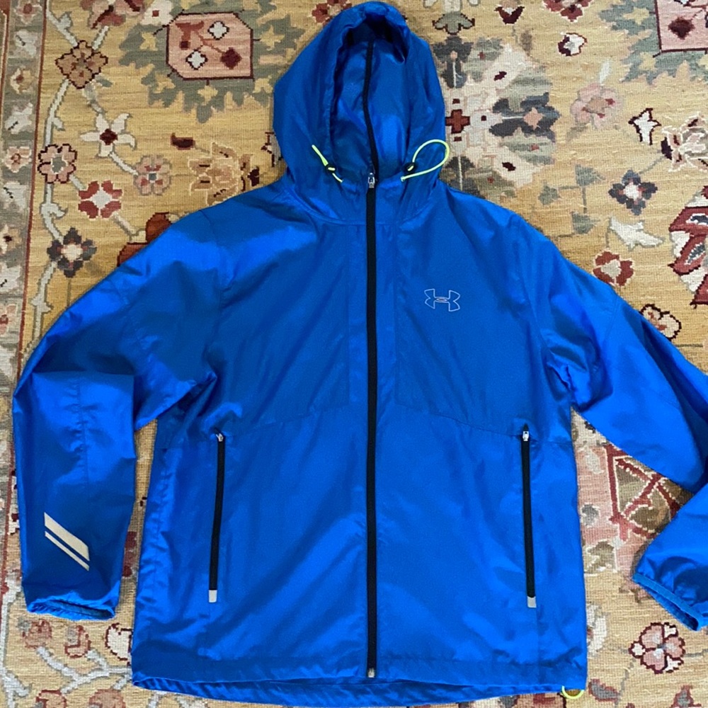 Under Armour Men’s Lightweight Running Jacket Blue Large